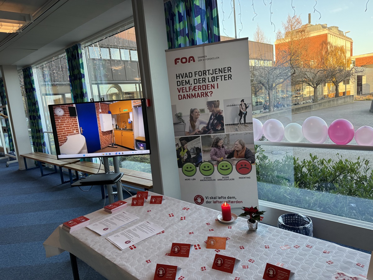 Fejring blandt rengøringsassistenter